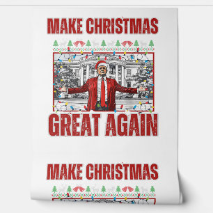 Make Christmas Great Again Xmas Funny Trump Wallpaper