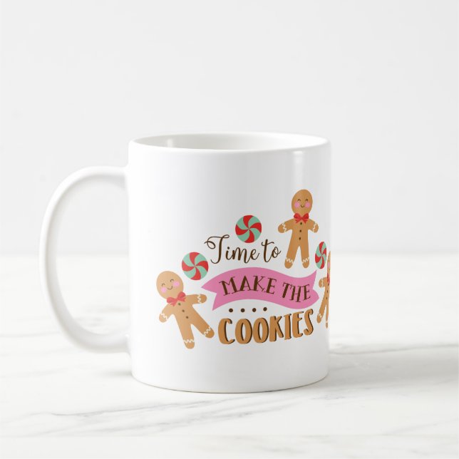 Make Cookies Coffee Mug (Left)