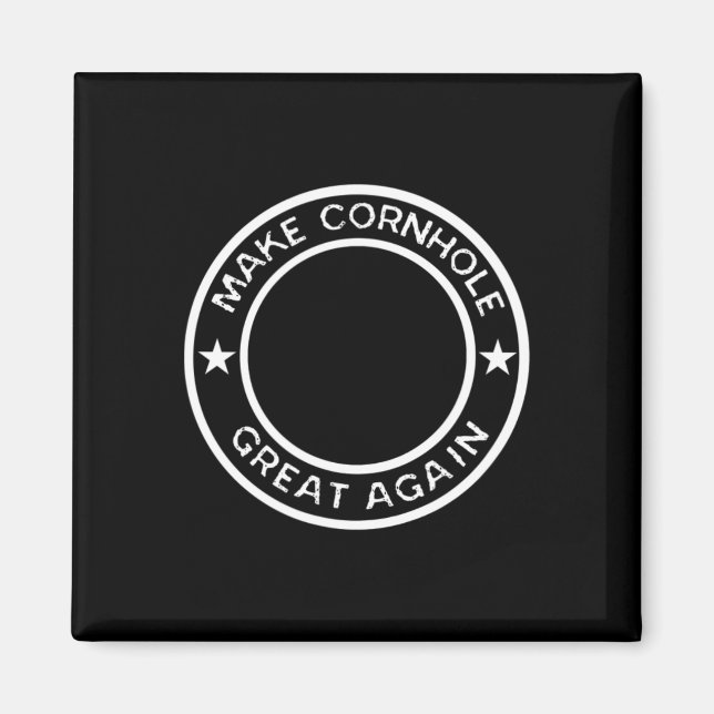 Make Cornhole Great Again Tournament Team Jersey  Magnet (Front)
