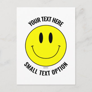 Make, Create Your Own Smilie Smile Postcard