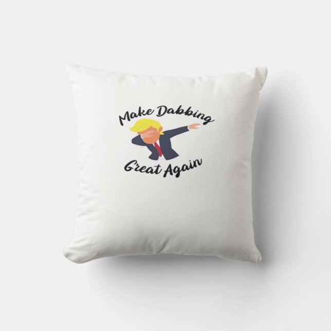Make Dabbing Great Again Design Classic Cushion (Front)