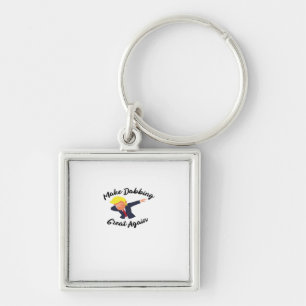Make Dabbing Great Again Design Classic Key Ring