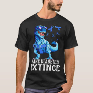 Make diabetes extinct,In November We Wear Blue T-Shirt