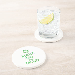 Make Do and Mend Coaster