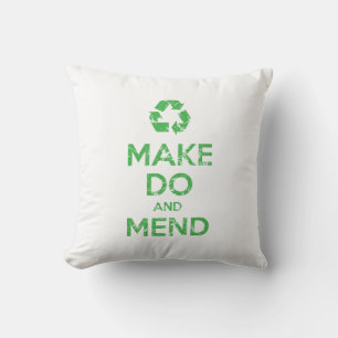 Make Do and Mend Cushion