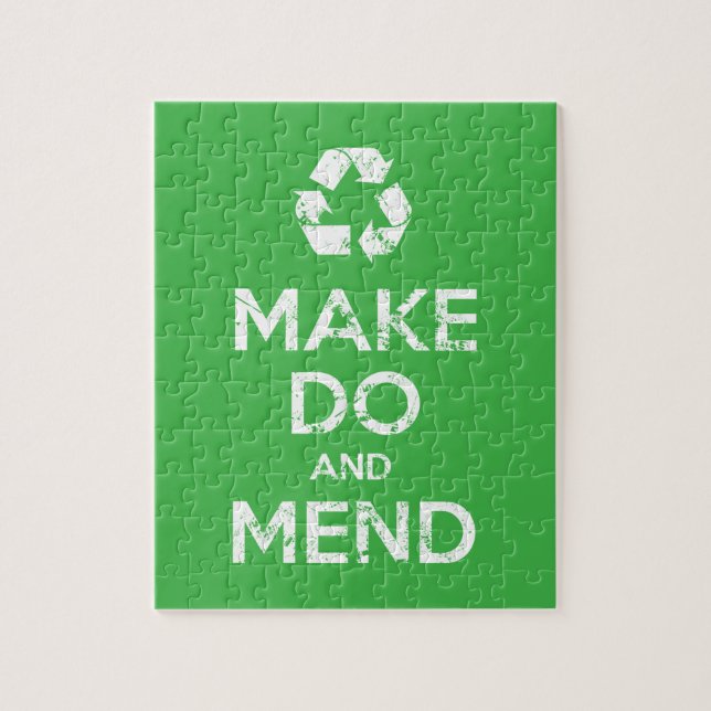 Make Do and Mend Jigsaw Puzzle (Vertical)