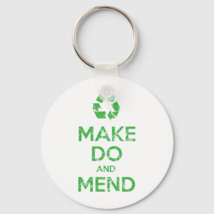 Make Do and Mend Key Ring
