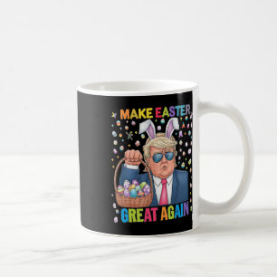 Make Easter Great Again Funny Trump Bunny Spring H Coffee Mug