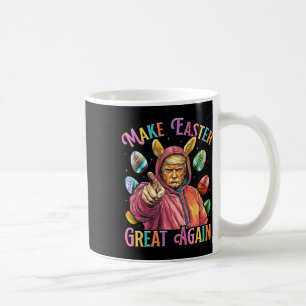 Make Easter Great Again Funny Trump Bunny Spring H Coffee Mug