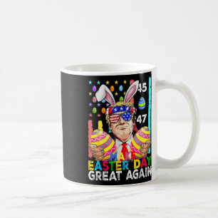 Make Easter Great Again Funny Trump Bunny Spring H Coffee Mug