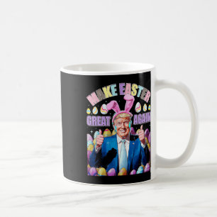 Make Easter Great Again Funny Trump Bunny Spring H Coffee Mug