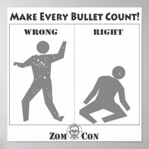 Make Every Bullet Count! Poster