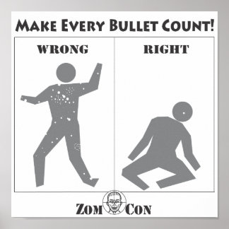 Make Every Bullet Count! Poster