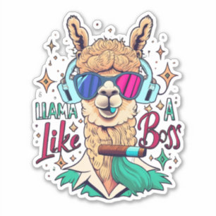 Make Every Day a Llama Party with Stickers