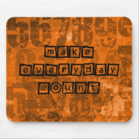 Make Every Day Count with Old Grunge Numbers