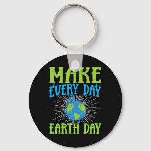Make Every Day Earth Day Key Ring