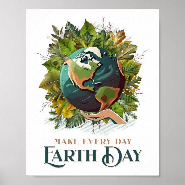 Make every day Earth Day Poster (Front)