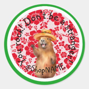 Make Every Purchase Memorable! 💖 Classic Round Sticker