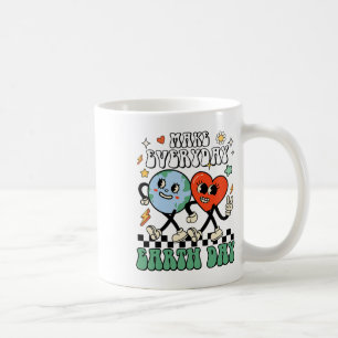 Make Everyday Earth Day Cute Earth Day Men Women K Coffee Mug