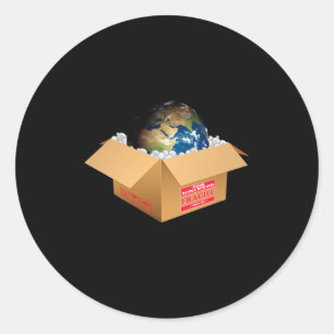 Make Everyday Earth Day T Shirt Classic Round Sticker