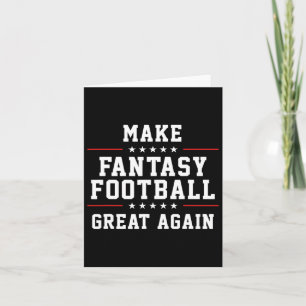Make Fantasy Football Great Again  Card