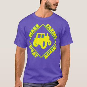 Make Farmers Great Again Shirt-Retro Farming T-Shirt