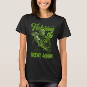 Make Fishing Great Again Funny B Fishing Donald Tr T-Shirt