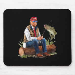 Make Fishing Great Again Funny Byb Fishing Humour Mouse Pad