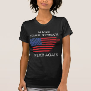 Make Free Speech Free Again: Conservative T-Shirt