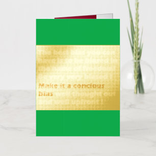 Make freedom big again foil greeting card
