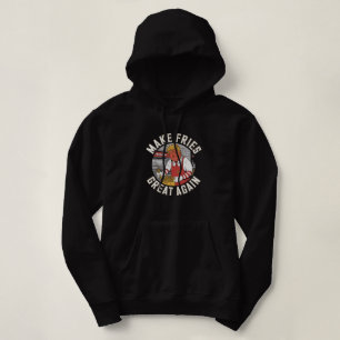 Make Fries Great Again T-Shirt: Cartoon Donald Hoodie