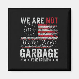 Make Garbage Great Again Garbage For Trump 2024 Magnet