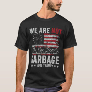 Make Garbage Great Again Garbage For Trump 2024  T-Shirt