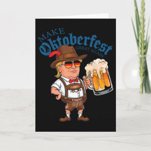 Make Great Again Funny Trump Drink Beer Mug Gift Card