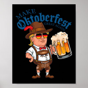 Make Great Again Funny Trump Drink Beer Mug Gift Poster