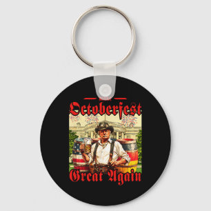 Make Great Again Trump German Beer Party Prost _1 Key Ring