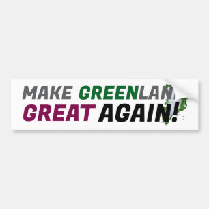 Make Greenland Great Again! (MGGA) Bumper Sticker