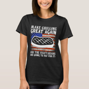 Make Grilling Great Again Usa Trump Bbq Barbecue S T-Shirt