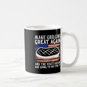 Make Grilling Great Again Usa Trump Bbq Rbecue Smo Coffee Mug
