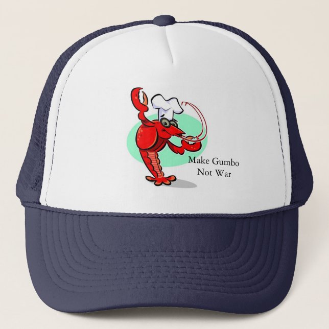 Make Gumbo Not War Cap (Front)