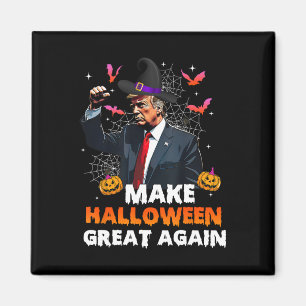 Make Halloween Great Again Funny Trump Spooky Seas Magnet