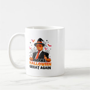 Make Halloween Great Again Funny Trump Spooky Tric Coffee Mug