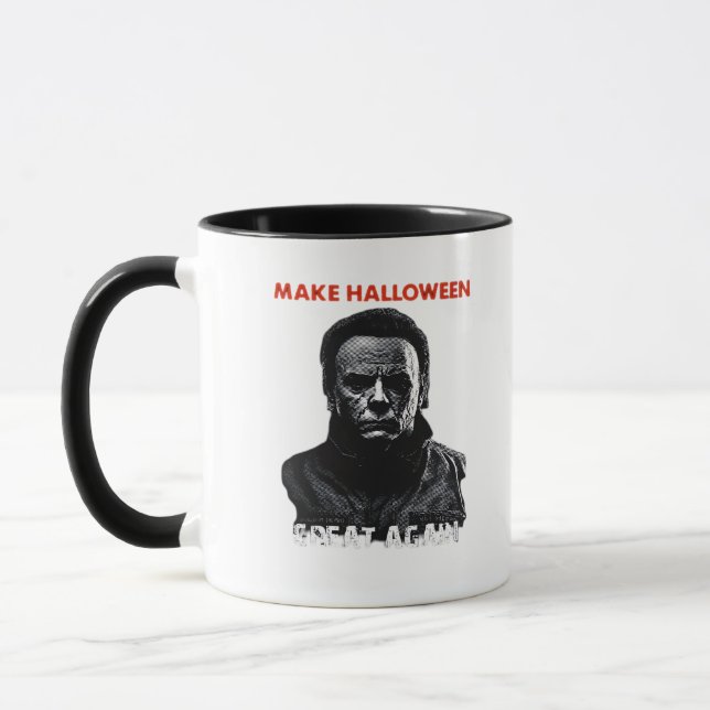Make Halloween Great Again - Scary Horror Hallowee Mug (Left)