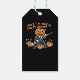 Make Halloween Great Again – Spooky Autumn Quote Gift Tags
