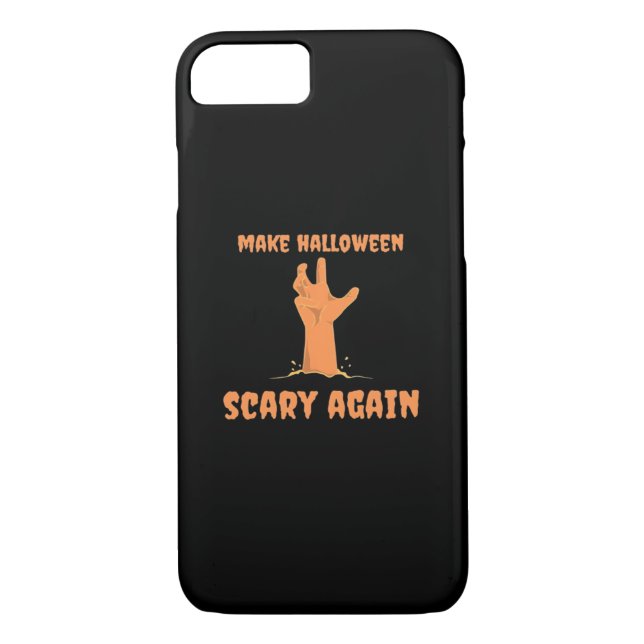 Make Halloween Scary Again Zombie Classic Trumpkin Case-Mate iPhone Case (Back)