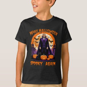 Make Halloween Spooky Again Funny Trump Halloween T-Shirt