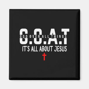 Make Heaven Crowded Its All About Jesus God Over A Magnet