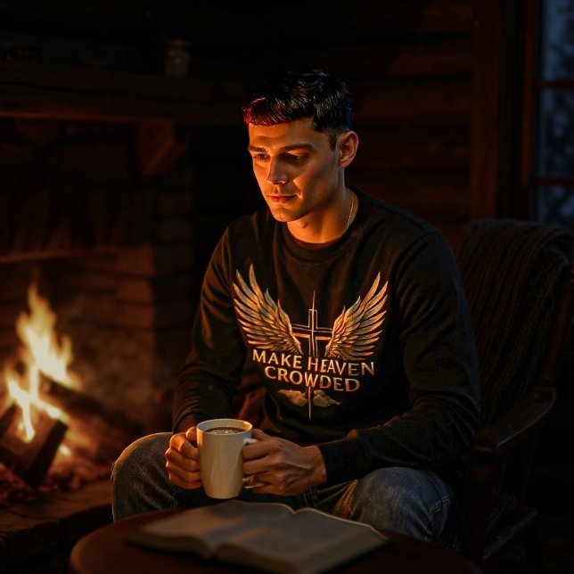 Make Heaven Crowded Tri-Blend Shirt (Creator Uploaded)