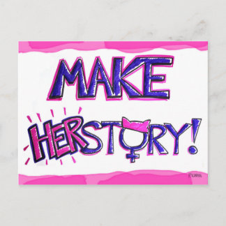 Make HERstory Postcard