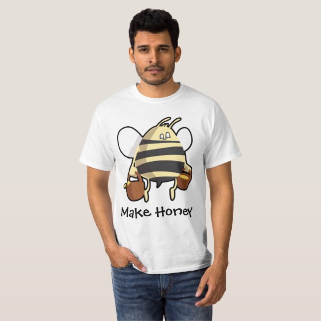 Make Honey bee t shirt (Front Full)